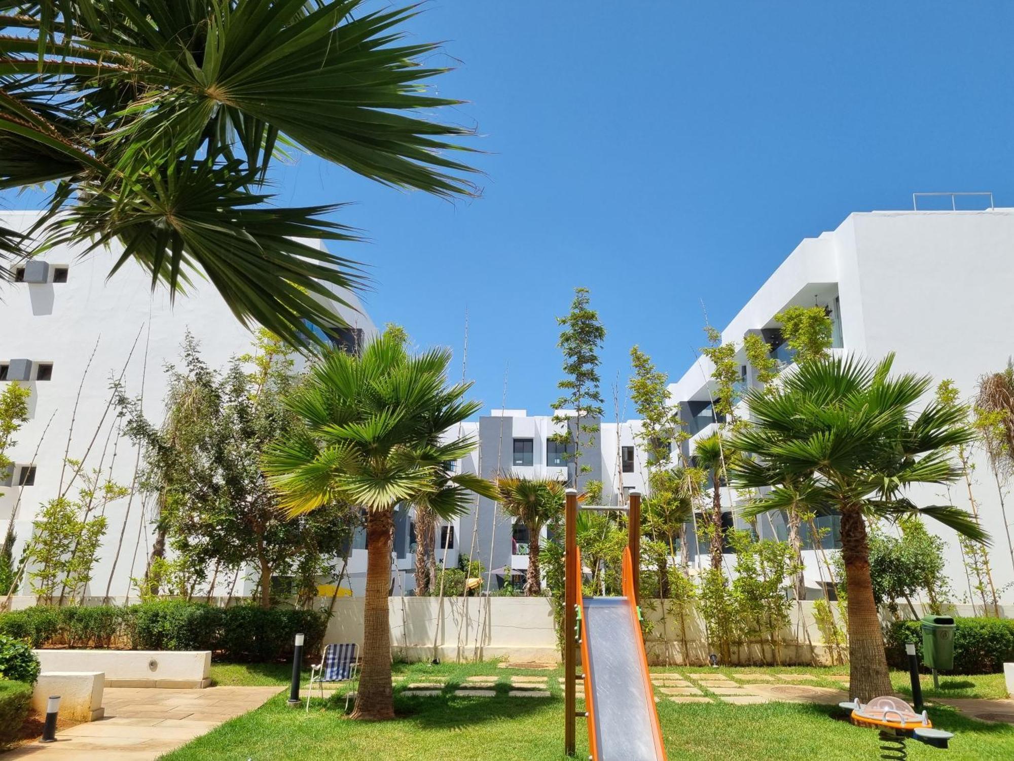 Résidence bleue Val d Or Oulad Kerroum Exterior foto